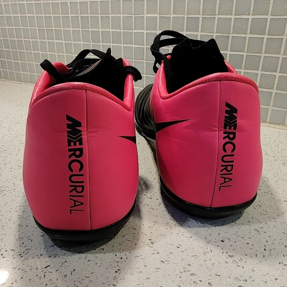 Nike Mercurial Victory V IC Black/Hyper Pink - Picture 8 of 9